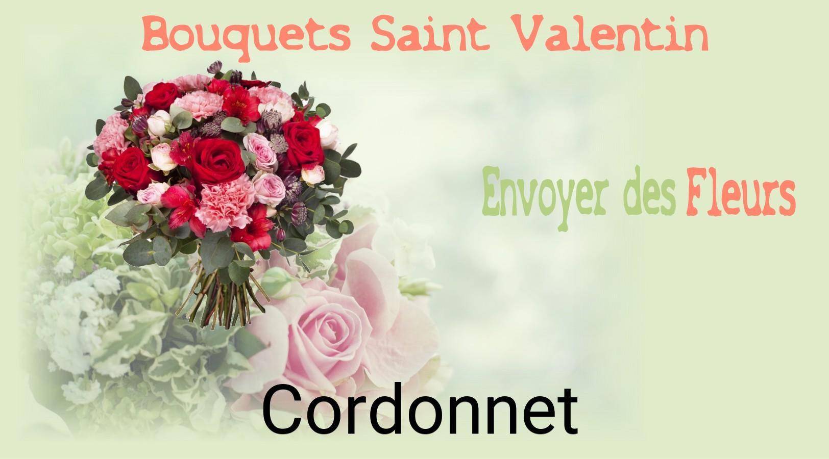 Roses de Saint-Valentin livrées à Cordonnet